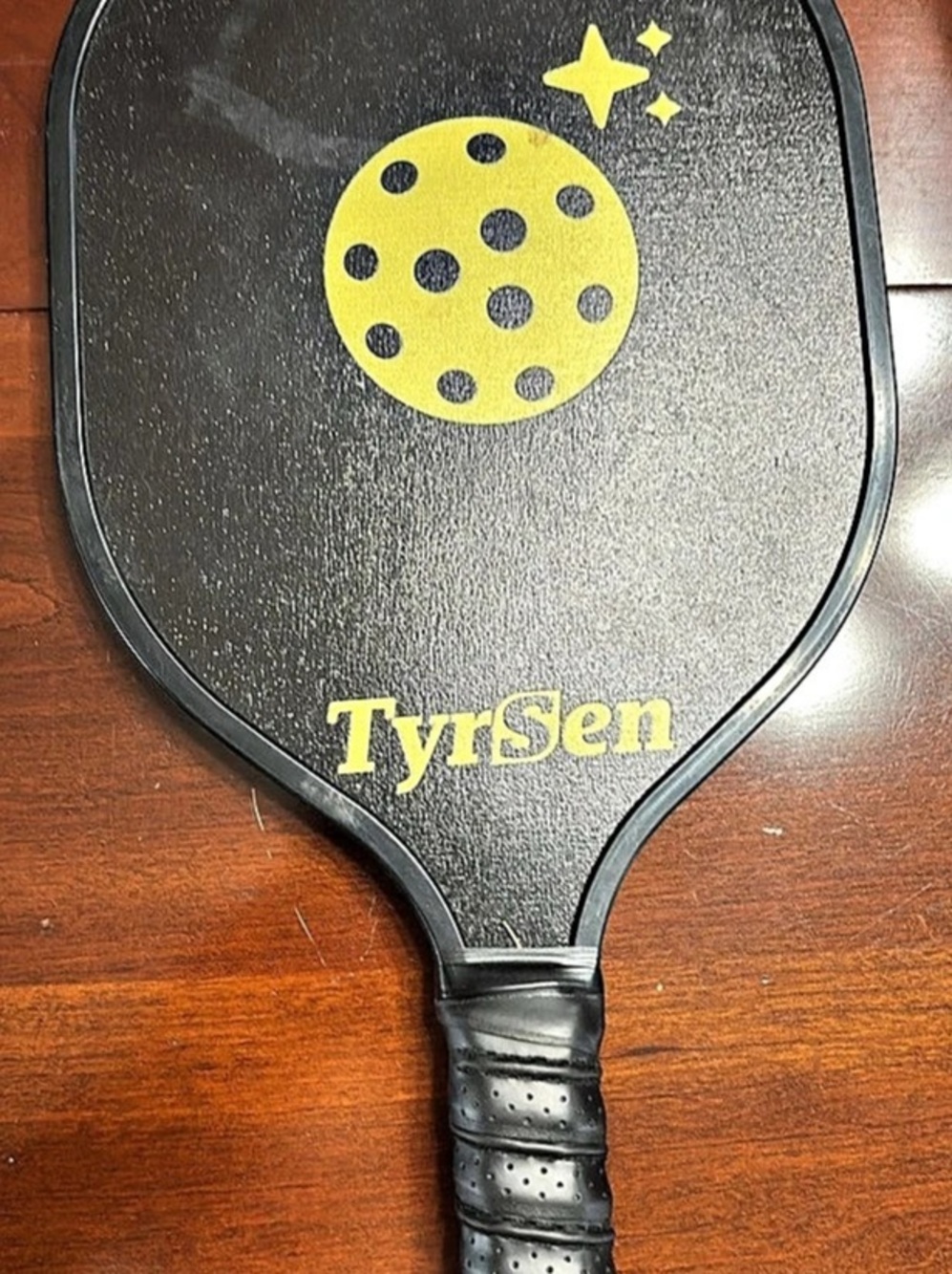 TyrSen Black & Yellow Pickleball Paddle